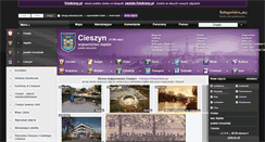 Desktop Screenshot of cieszyn.fotopolska.eu