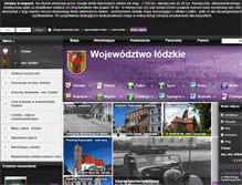 Tablet Screenshot of lodzkie.fotopolska.eu
