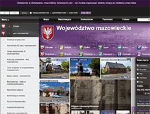 Tablet Screenshot of mazowieckie.fotopolska.eu